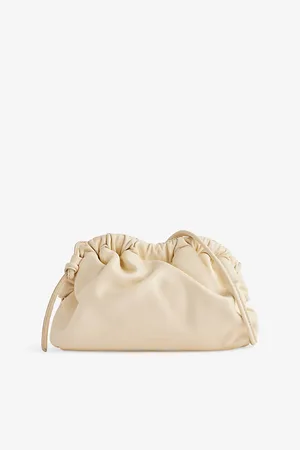 Mansur Gavriel Womens Cloud Mini Leather Clutch Bag
