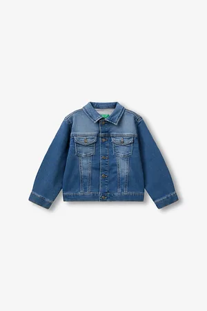 Benetton Patch-Pocket Regular-Fit Denim Jacket 18 Months - 6 Years 3-4 Years
