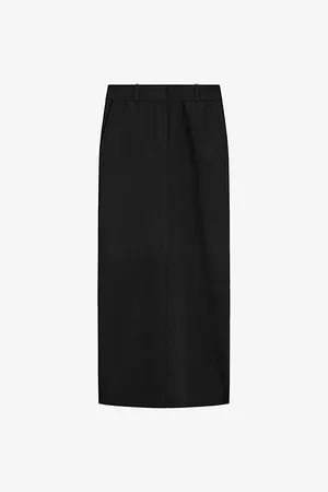 Joseph Womens Milano Stretch-Knit Maxi Skirt L