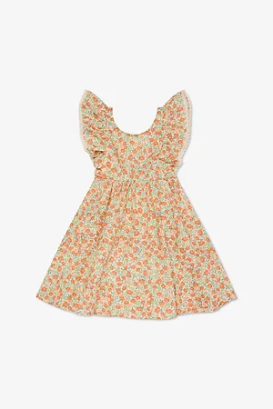 Konges Sløjd Verbena Cherry-Print Cotton Dress 9 Months - 8 Years 9 Months
