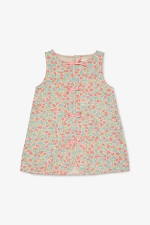 Konges Sløjd Elin Bow Floral Cotton Dress 9 Months-8 Years 18 Months