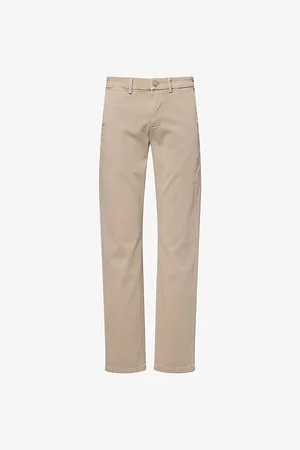 7 for all Mankind Mens Slimmy Lux Performance Tapered-Leg Stretch-Cotton Blend Trousers 30