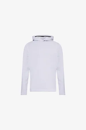 G/FORE Mens Brushed-Back Tech Stretch-Woven Hoody S