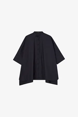 Joseph Womens Congo Oversized Cotton Blouse 6