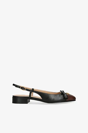 VALENTINO GARAVANI Womens Valet Du Roi 25 Slingback Leather Ballet Flats Eur 36 / 3 Uk Women