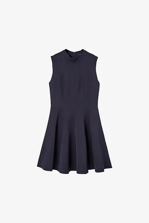 Joseph Womens Edita Flared Woven Mini Dress 6