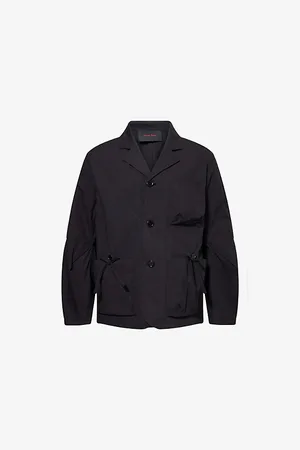 Simone Rocha Mens Bow Workwear Cotton-Blend Jacket S