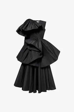 Roksanda Womens Saba Bow Woven Maxi Dress 8