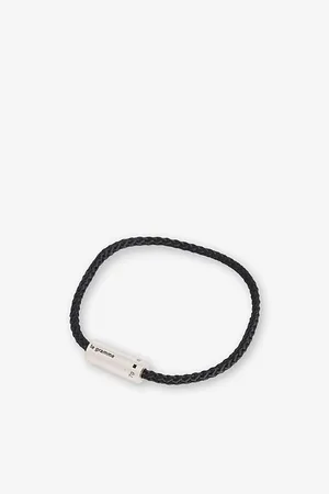 Le Gramme Mens Cable Sterling-Silver Bracelet 7g 18cm