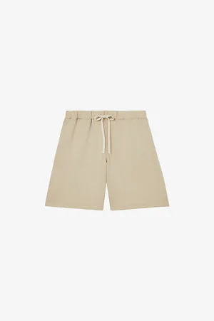 Reiss Womens Longline Relaxed-Fit Jersey Shorts Xs