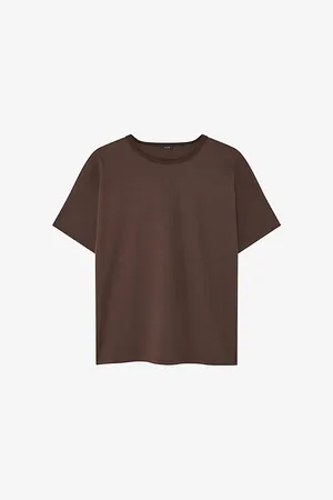 Joseph Womens Comfort Cotton Round-Neck Cotton-Jersey T-Shirt L