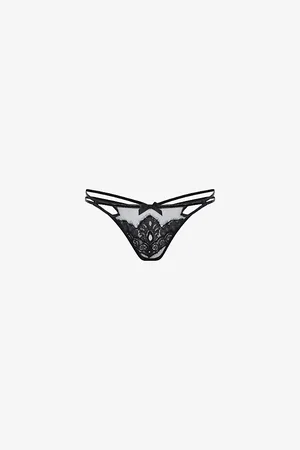 Agent Provocateur Womens Ariella Tulle and Lace Thong S