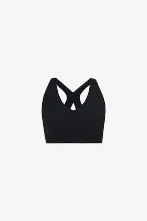 Sweaty Betty Womens Gaia V-Neck Stretch-Woven Yoga Bra Xxs