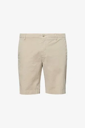 Hackett Mens Core Ken Regular-Fit Stretch-Cotton Shorts 34