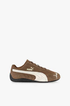 PUMA Mens Speedcat Og Logo-Print Suede Low-Top Trainers 3