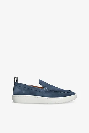 Lanvin Mens Cruiser Suede Moccasins Eur 42 / 8 Uk Men
