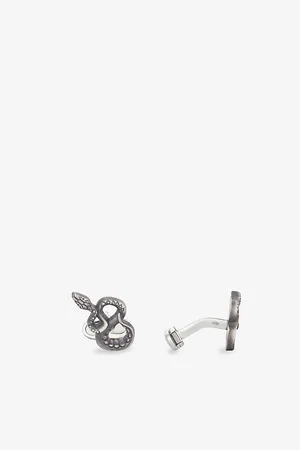Montblanc Mens The Legend Of Zodiac The Snake Sterling-Silver Cufflinks