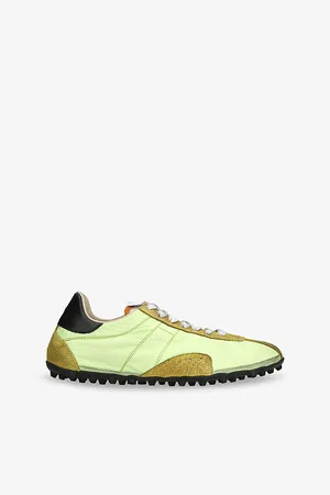 Maison Margiela Womens Sprinters Canvas and Suede Low-Top Trainers Eur 36 / 3 Uk Women