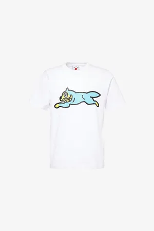 ICECREAM Mens Running Dog Graphic-Print Cotton T-Shirt S