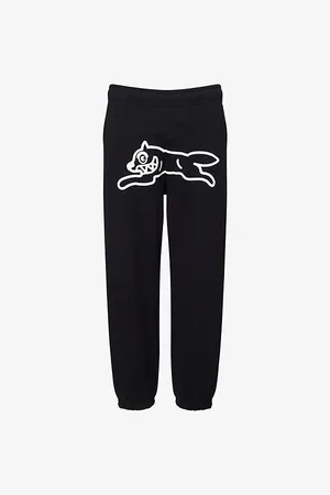 ICECREAM Mens Running Dog Graphic-Print Cotton Jogging Bottoms S