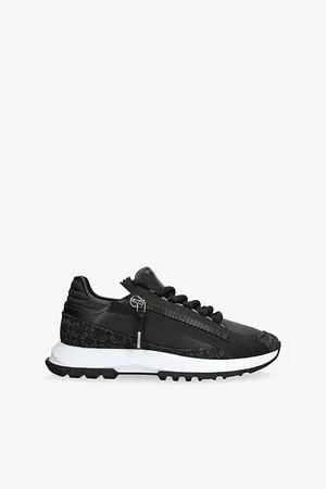 Givenchy Mens Spectre Denim and Leather Low-Top Trainers Eur 41 / 7 Uk Men
