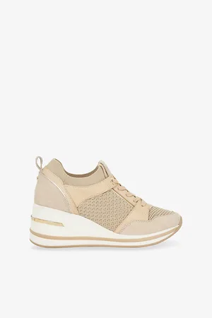 Dune Womens Eiline Wide-Fit Mesh Low-Top Trainers Eur 36 / 3 Uk Women