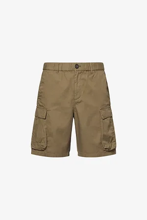 Barbour Mens Westmorland Patch-Pocket Cotton Shorts S