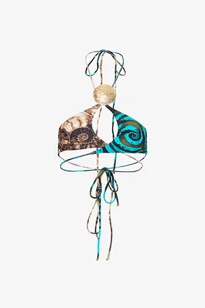 Jaded London Womens Gina Halter-Neck Bikini Top 6