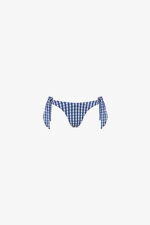 Seafolly Womens Bella Side-Tie High-Leg Bikini Bottoms 8