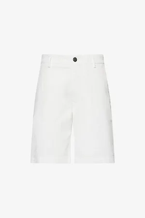 ELEVENTY Mens Chino Regular-Fit Stretch-Cotton Shorts 28