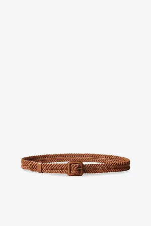Claudie Pierlot Womens Braided Leather Belt 1 Size