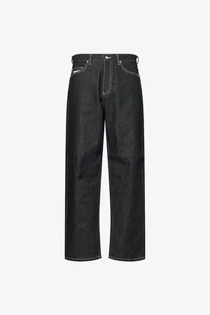 AWAKE NY Mens Five Pocket 100 Baggy-Fit Denim Jeans 32