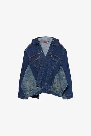 JUNYA WATANABE Mens Asymmetric Panelled Denim Jacket S