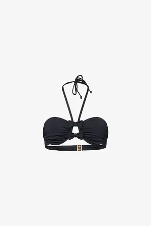 Seafolly Womens Ruched Halter Neck Underwire Bra 8