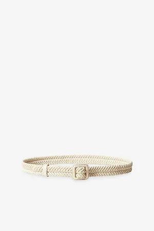 Claudie Pierlot Womens Braided Leather Belt 1 Size