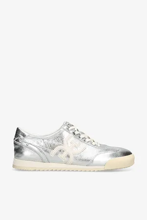 Sam Edelman Womens Ivey Metallic Leather Low-Top Trainers Eur 36.5 / 3.5 Uk Women
