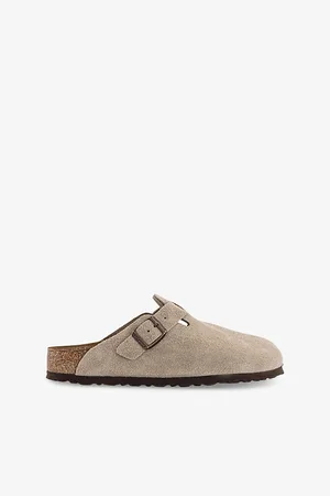 Birkenstock Womens Boston Regular-Fit Suede Clogs Eur 36 / 3 Uk Women