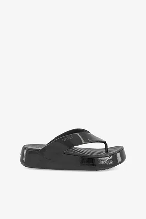Crocs Womens Getaway Rubber Platform Sandals Eur 37 / 4 Uk Women
