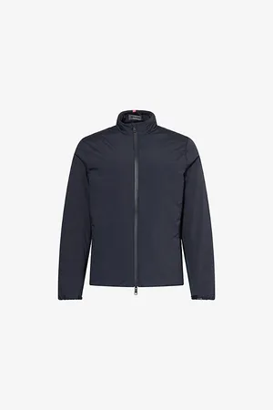 G/FORE Mens The Maverick Hybrid Funnel-Neck Stretch-Woven Jacket S