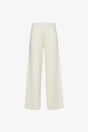 4th & Reckless Womens Cleo Wide-Leg Knitted Trousers L
