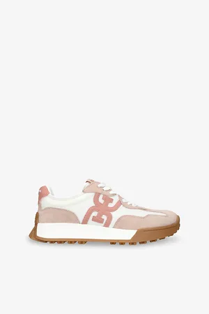 Sam Edelman Womens Langley Suede and Mesh Low-Top Trainers Eur 36 / 3 Uk Women