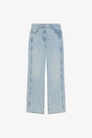 IRO Womens Sirius Wide-Leg Denim Jeans 6