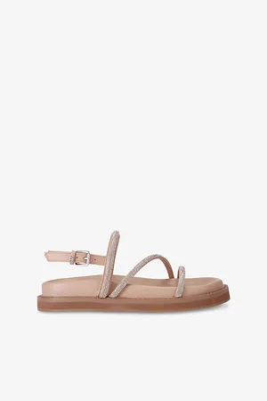 Kurt Geiger Womens Savanna Faux-Leather Sandals Eur 36 / 3 Uk Women