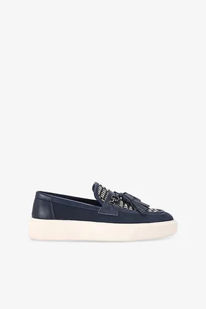 Kurt Geiger Mens Milbank Tassel Leather Loafers Eur 42 / 8 Uk Men