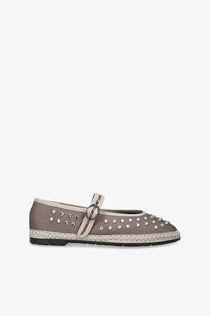 Flabelus Womens Mae Woven Mary-Jane Shoes Eur 38/5 Uk Women