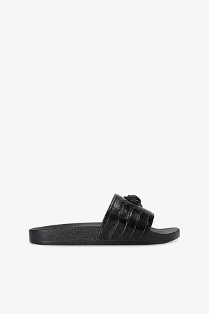 Kurt Geiger Mens Eagle Leather Slides Eur 41 / 7 Uk Men