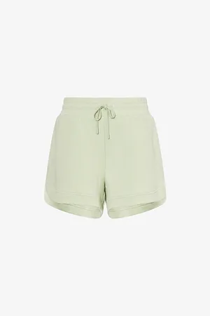 Varley Womens Ollie High-Rise Stretch-Jersey Shorts Xs