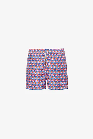 ARRELS Barcelona Mens Olimpia Printed Swim Shorts Xl