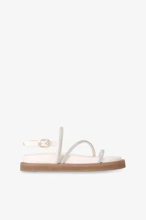 Kurt Geiger Womens Savanna Faux-Leather Sandals Eur 36 / 3 Uk Women