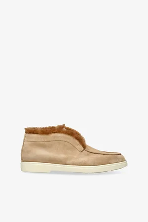 santoni Womens Fortune Suede Ankle Boots Eur 39.5 / 6.5 Uk Women